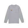 Apple Worm Long Sleeve Pocket T-Shirt