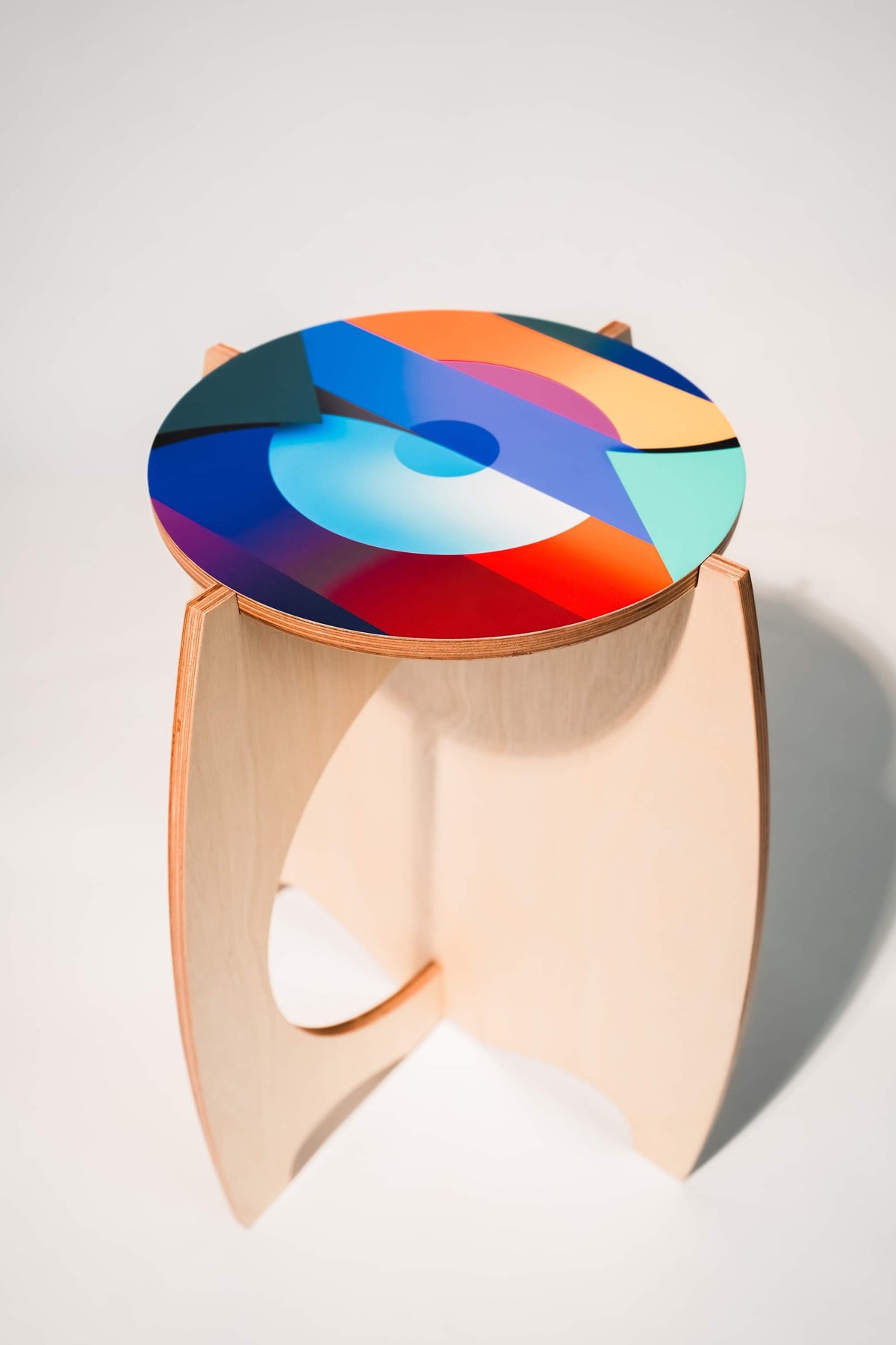 Abstract Stool Shapes Artist Stools – Secret Fresh